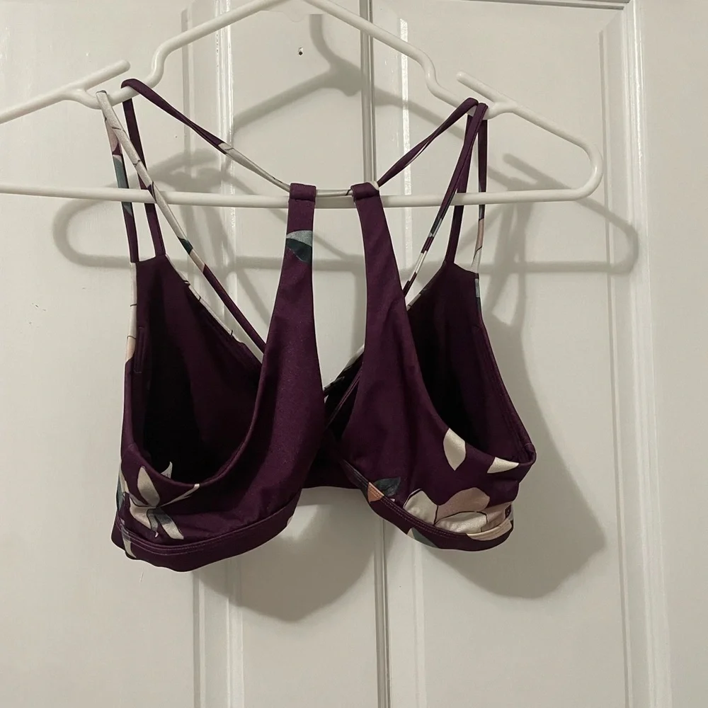 Athleta size small Floral Purple bra - Picture 11 of 12